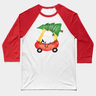 Christmas Coupe Baseball T-Shirt